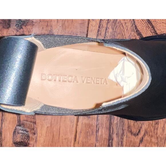 $1,800 NIB Bottega Veneta Black Leather Block Heel Chelsea Boots Size 39(6) main image 7